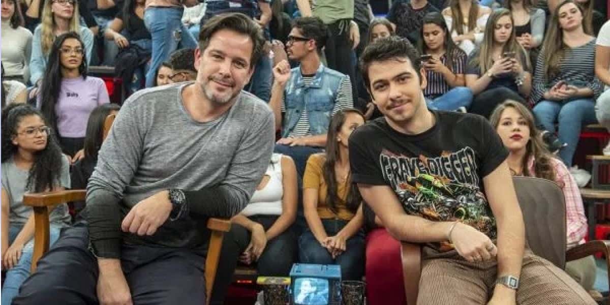 Murilo Benício ao lado do filho (Foto: Divulgação)