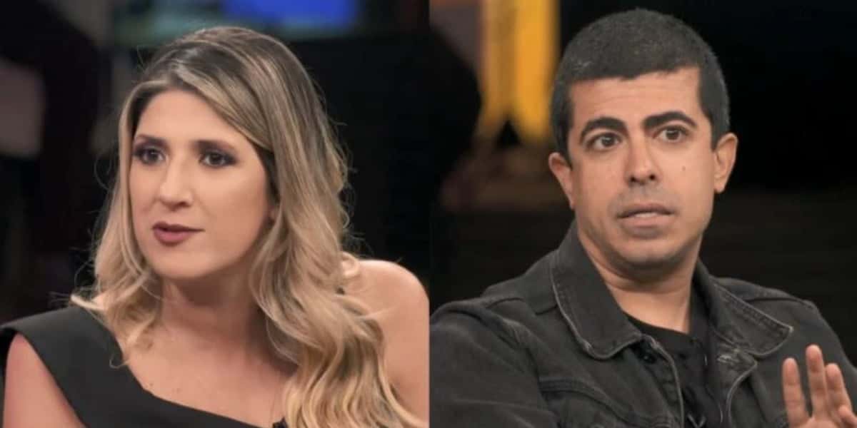 Dani Calabresa e Marcius Melhem (Foto: Reprodução/ GNT)