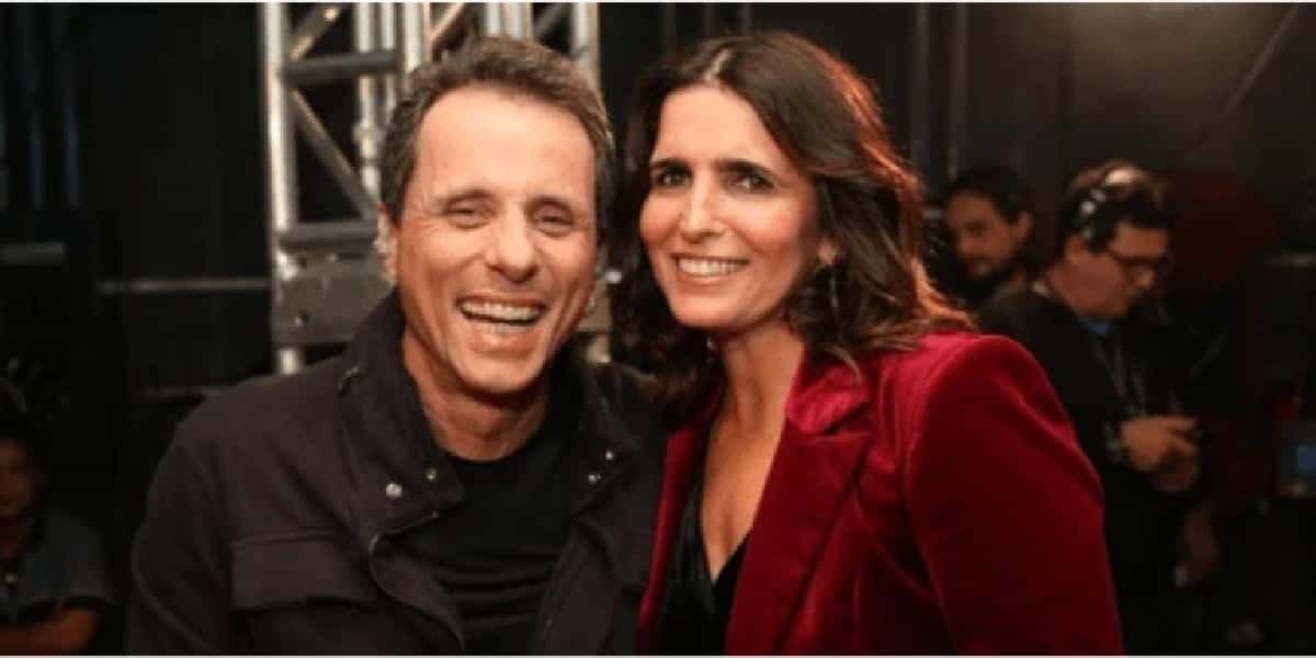 Malu Mader ao lado do marido (Foto: Divulgação)
