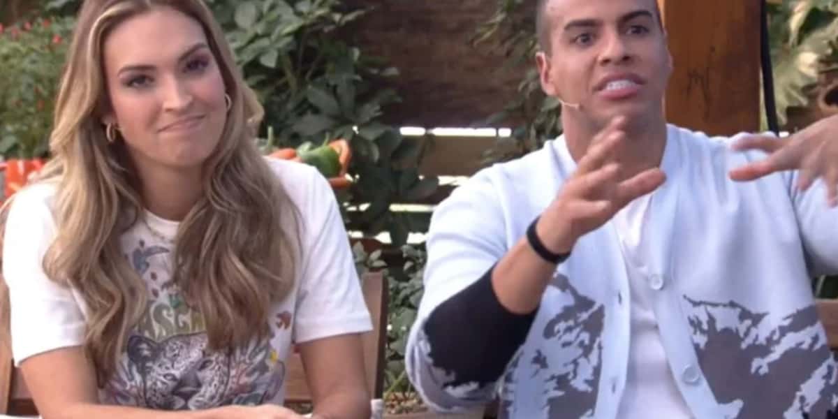 Talitha Morete e Thiago Oliveira no É de Casa - Foto: Reprodução