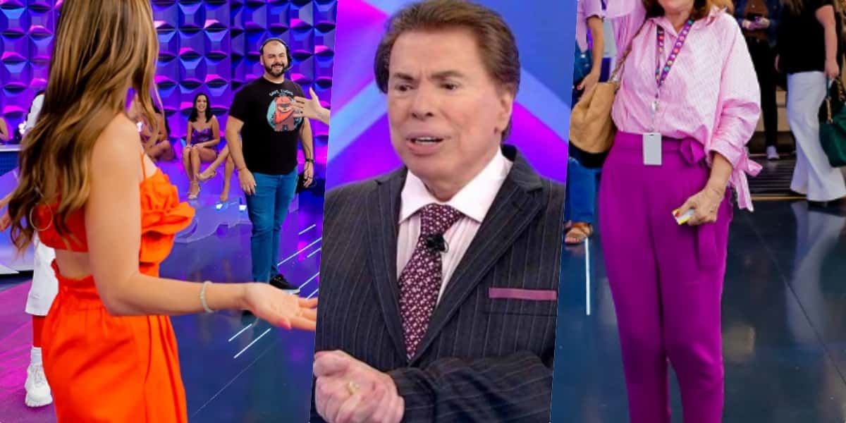 Íris Abravanel surge sem avisar no meio da gravação de Patrícia e gesto surpreende: " No meio de todo mundo" (Foto: Reprodução)