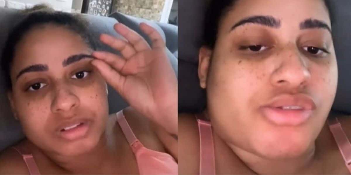 Em reta final da de gravidez, MC Loma expõe medo crescente e conversa com a mãe: "Muito medo" - Reprodução