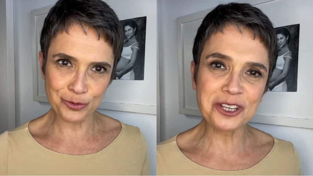 Sandra Annenberg faz anúncio em suas redes sociais (Reprodução/ Instagram)