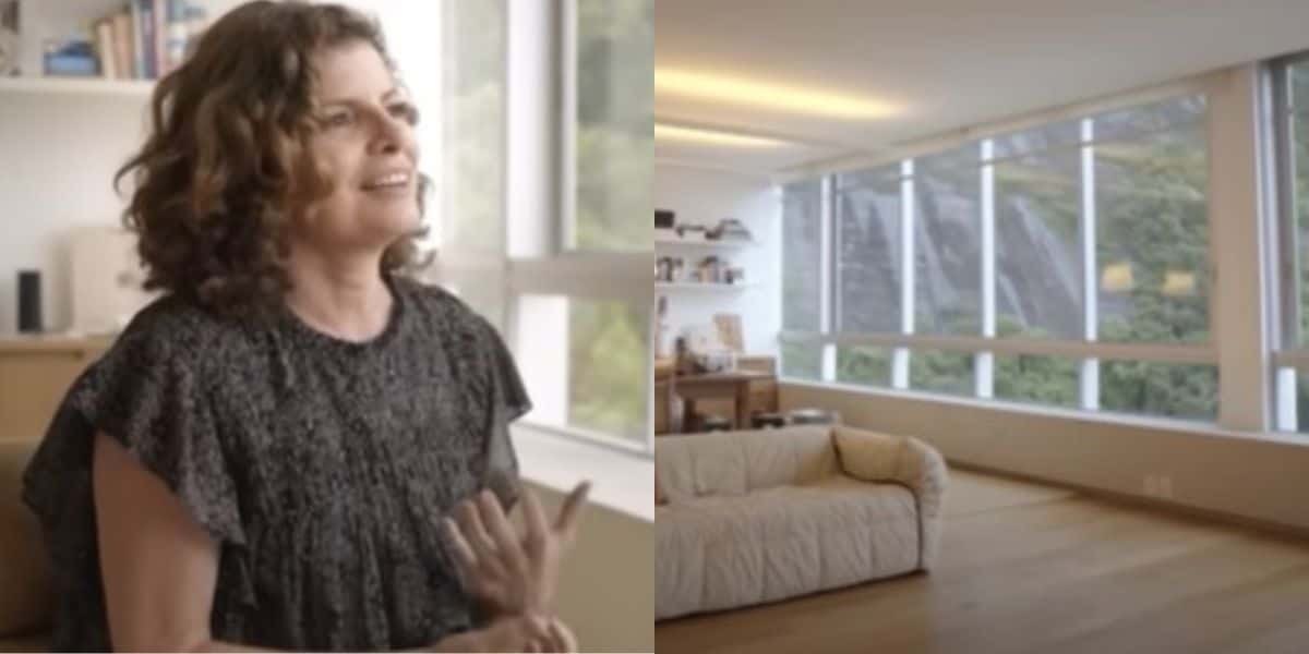 Escritório enorme, 'academia' e vista de tirar o fôlego: discreta, Débora Bloch choca com apartamento luxuoso ´- Reprodução