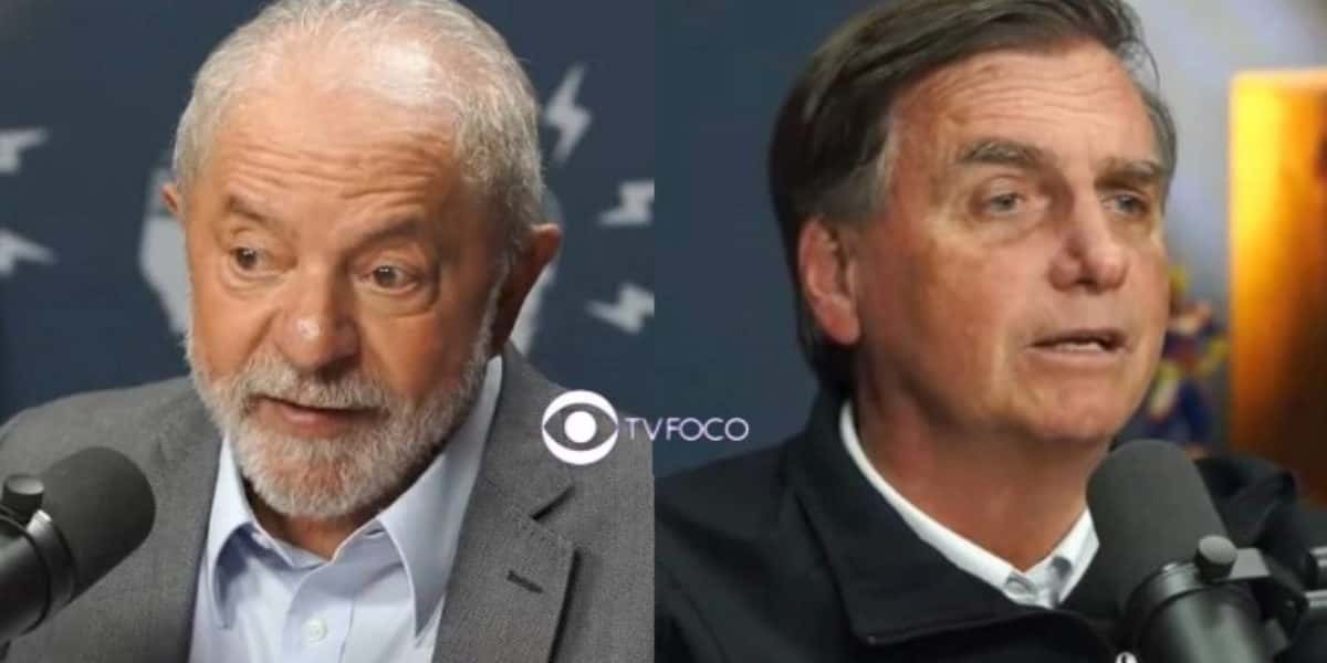 Luiz Inácio Lula da Silva e Jair Bolsonaro (Foto: Reprodução / Flow PodCast)