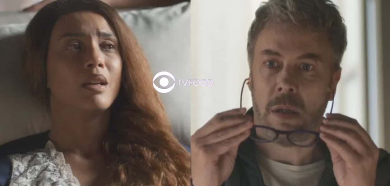 Clarice (Taís Araujo) em Cara e Coragem; contará que o pai foi vítima de assassinato (Foto: Reprodução / Globo / Montagem TV Foco)