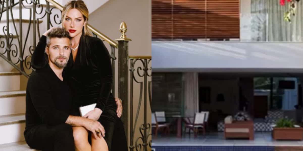 Veja a mansão de Gio Ewbank e Bruno Gagliasso (Foto Reprodução/Montagem/TV Foco)