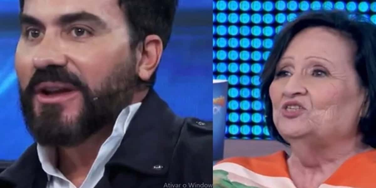 Padre Fábio de Melo e dona Déa Lúcia (Foto: Reprodução)
