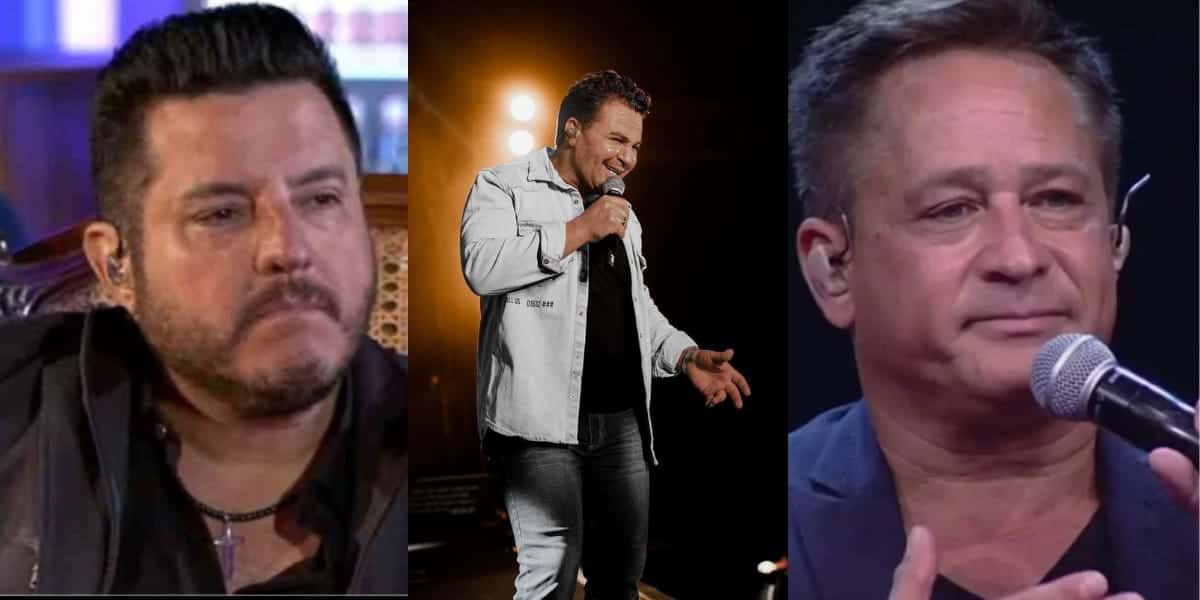 Bruno, Eduardo Costa Costa e Leonardo (Reprodução: Montagem TV Foco)