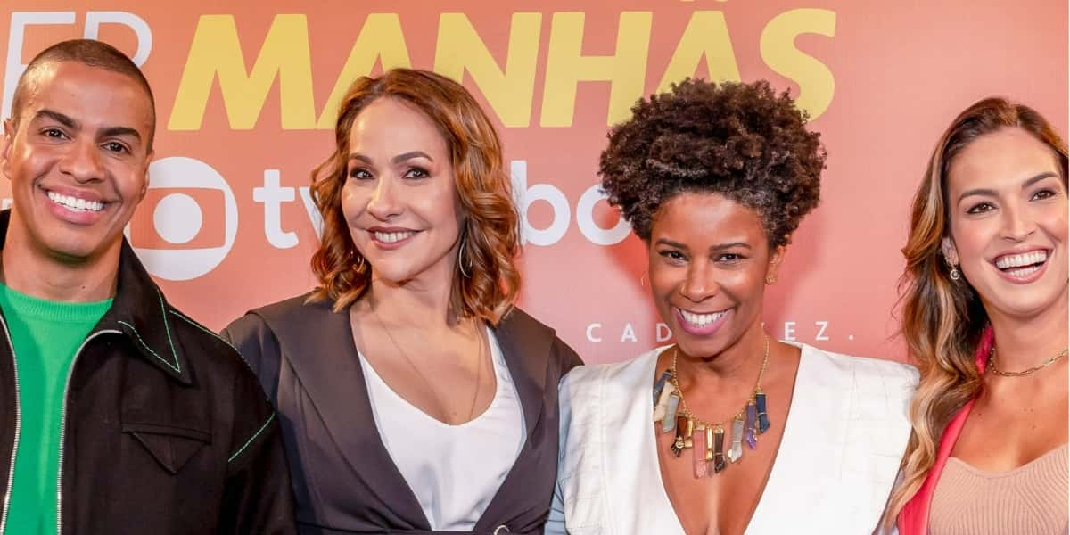 Comandado por quatro apresentadores, o "É de Casa" (Foto: Divulgação/TV Globo)