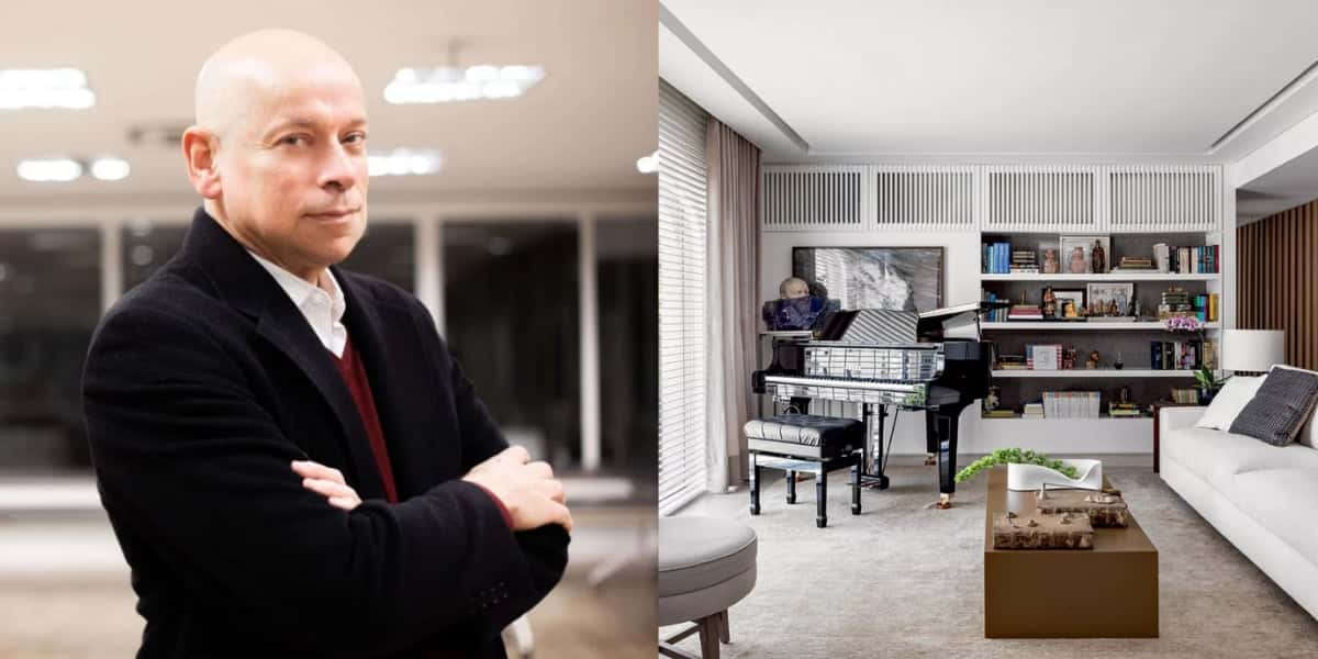 Leandro Karnal é realmente milionário e residência de luxo com piano é de chocar - Foto: Reprodução
