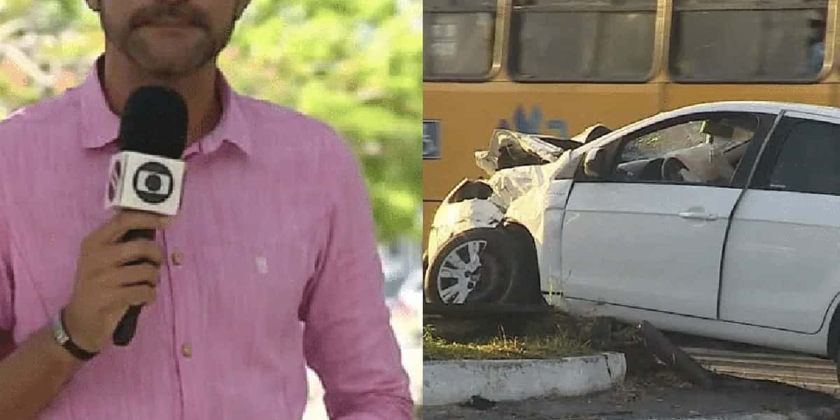 Repórter da Globo sofre acidente de carro e vai parar na UTI (Foto: Divulgação)
