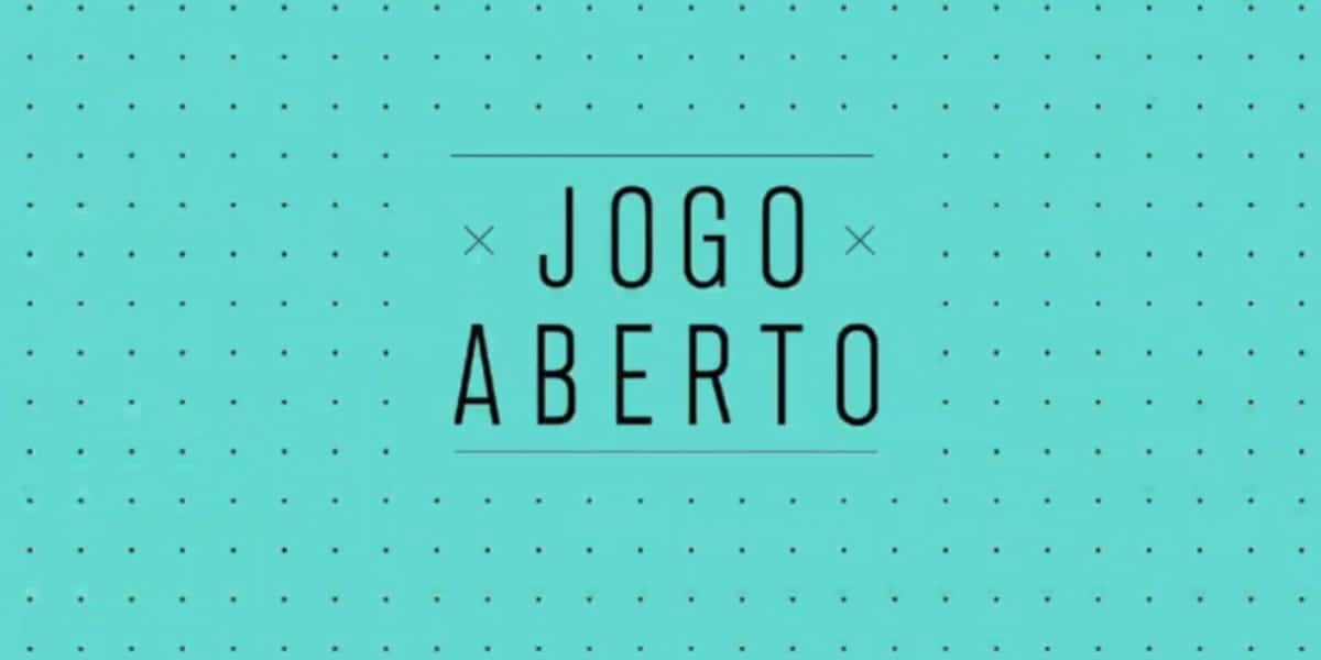 Logo do programa Jogo Aberto, da Band (Reprodução: Band)