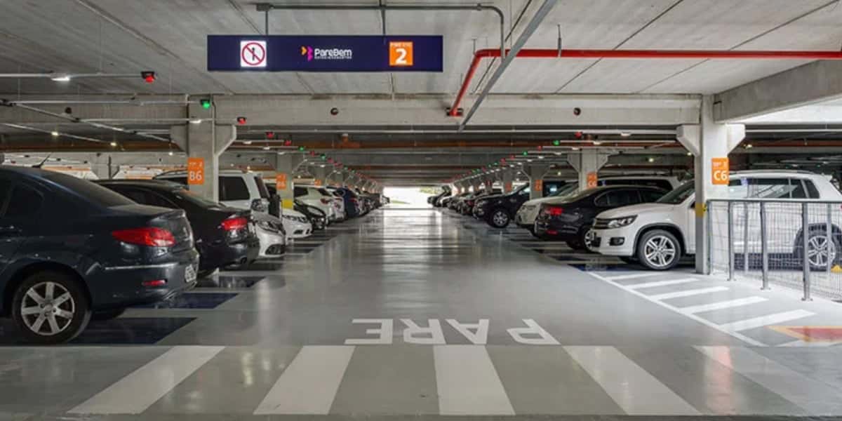 Regras para usar o estacionamento (Foto: Reprodução/ Internet)