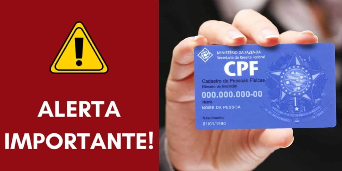 Alerta no CPF (Foto: Reprodução / Internet / Montagem TV Foco)