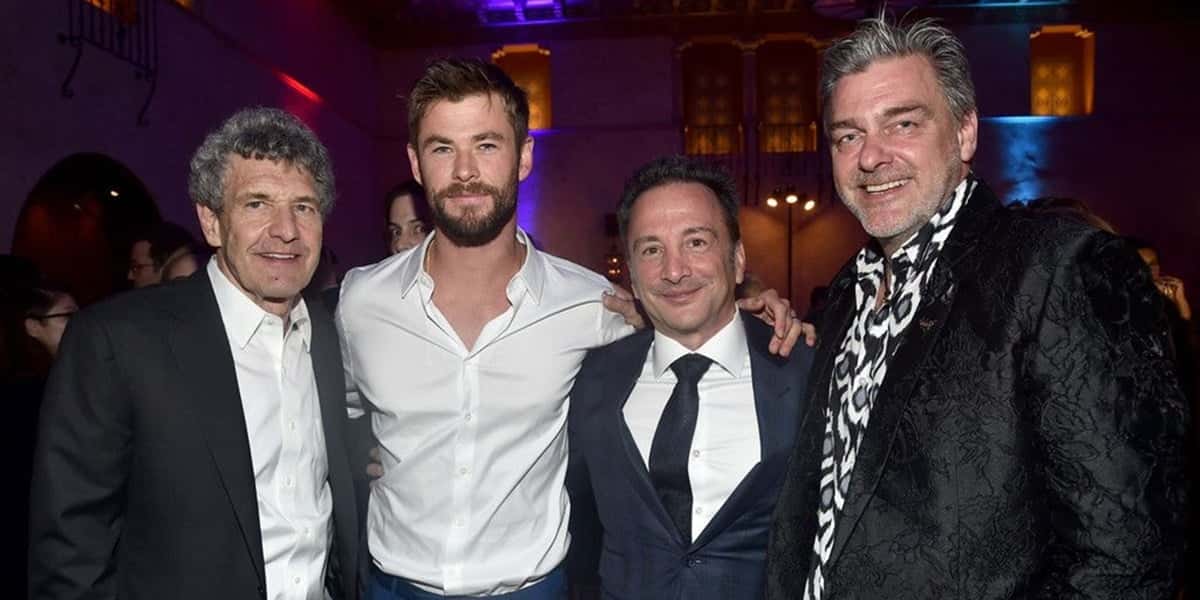 O elenco do filme ‘Thor’, da Marvel (Foto: Reprodução)