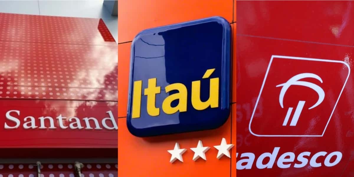 Santander, Itaú e Bradesco aderiram ao Desenrola Brasil (Foto: Reprodução/Itaú/Internet)