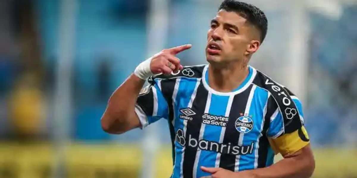 Suárez no Grêmio - Foto: Internet
