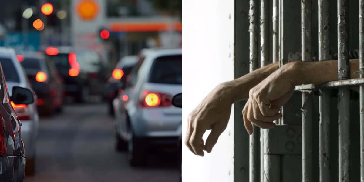 Fazer isso no trânsito é crime e pode fazer você ser preso (Foto: Divulgação)