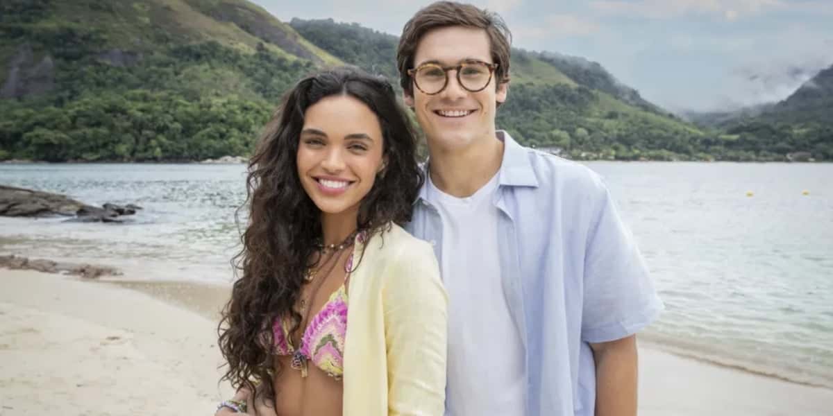 Luna (Giovana Cordeiro) e Miguel (Nicolas Prattes) são os protagonistas de "Fuzuê" (Foto: Divulgação/TV Globo)