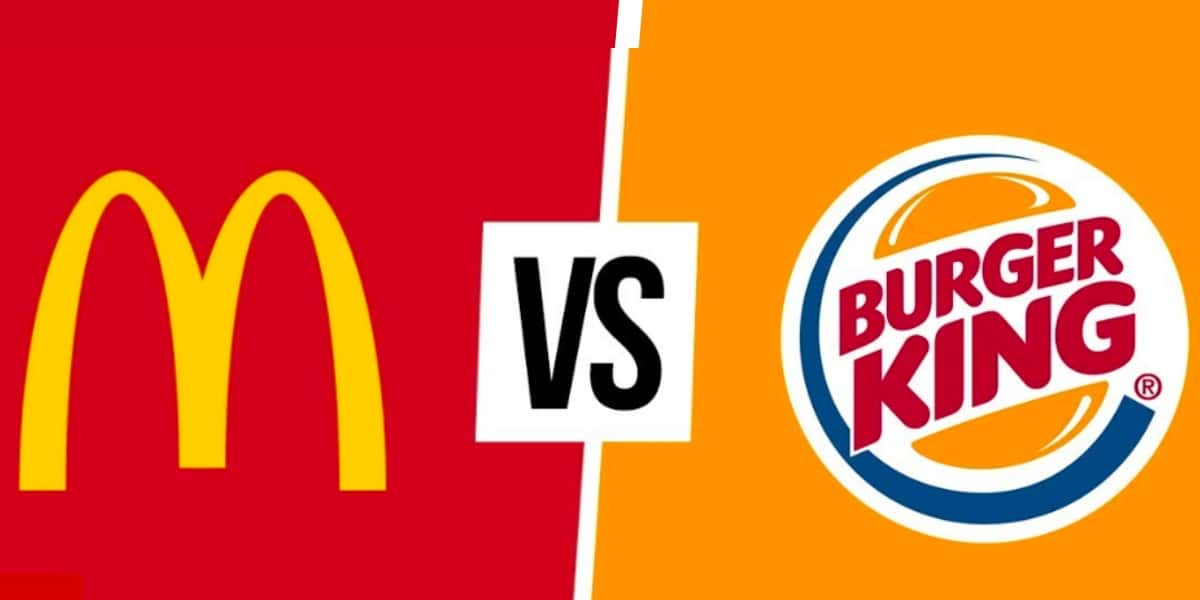McDonald's e Burger King vivem rivalidade histórica (Foto: Reprodução/R7)