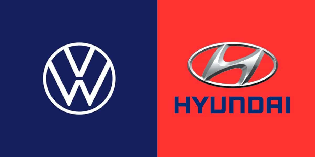 Volkswagen e Hyundai (Reprodução - Internet)