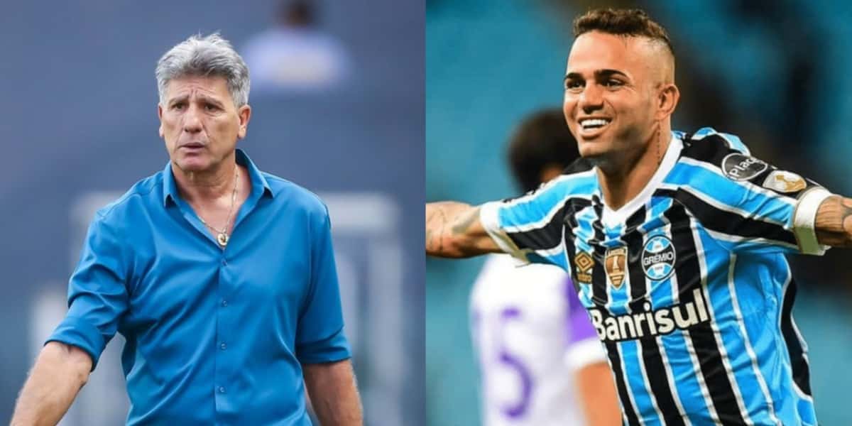 Renato Gaúcho e Luan - Foto: Reprodução/Internet