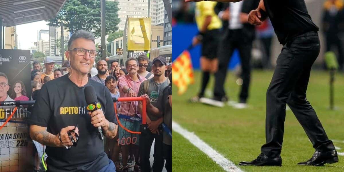Neto e Jorge Almirón (Reprodução - Internet)