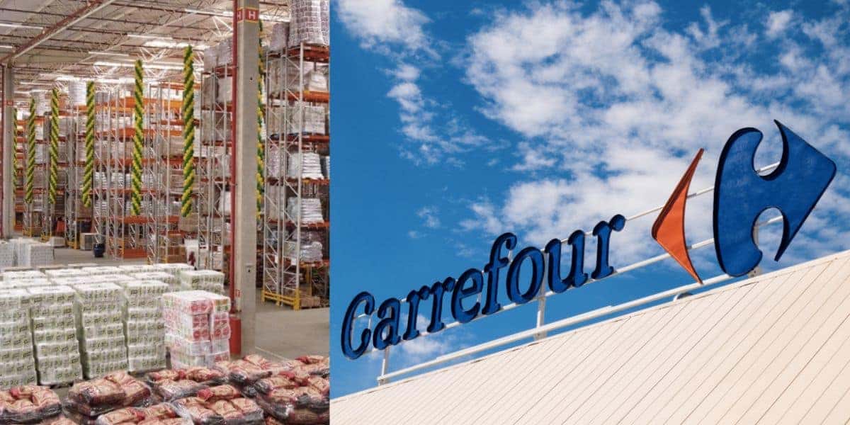 Atacadista e Carrefour (Fotos: Reproduções / Internet)