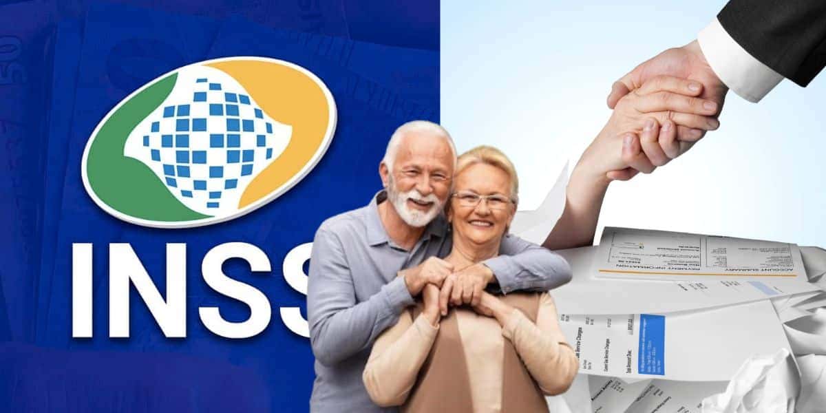 INSS, dívida e idosos (Fotos: Reproduções / Internet / Freepik)