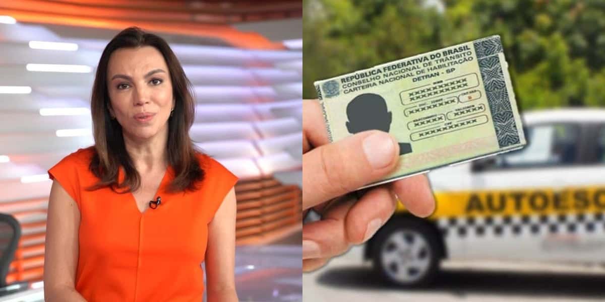 Ana Paula Araújo fala de CNH no Bom Dia Brasil (Foto: Divulgação)