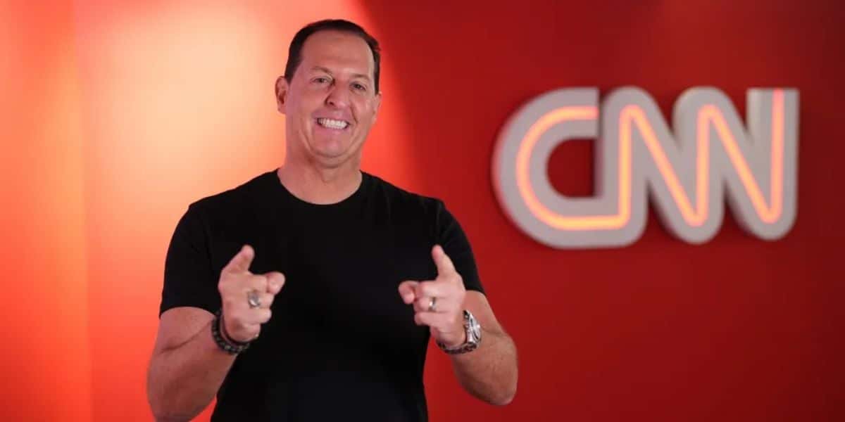Benjamin Back no programa CNN Esportes (Foto: Reprodução/ CNN)