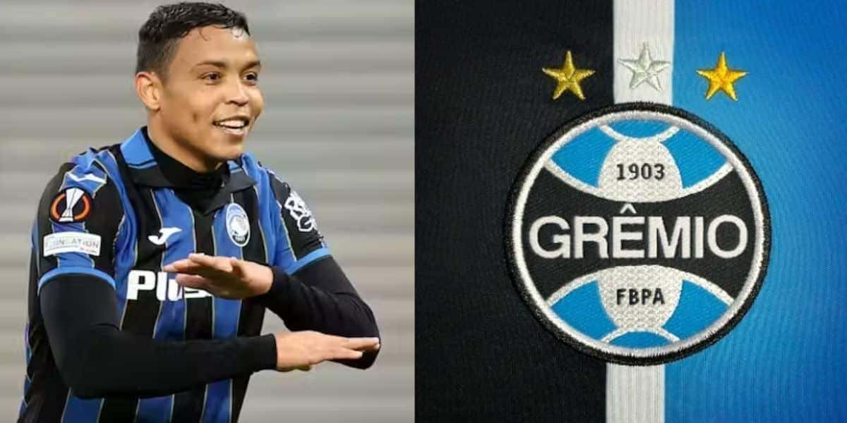 Luís Muriel e Grêmio (Reprodução - Internet)