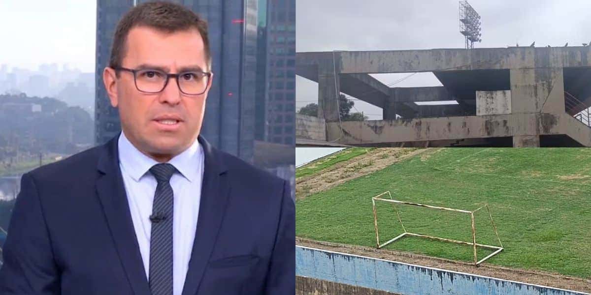 Bocardi interrompe Globo com time de SP prestes a falir (Reprodução: Montagem TV Foco)