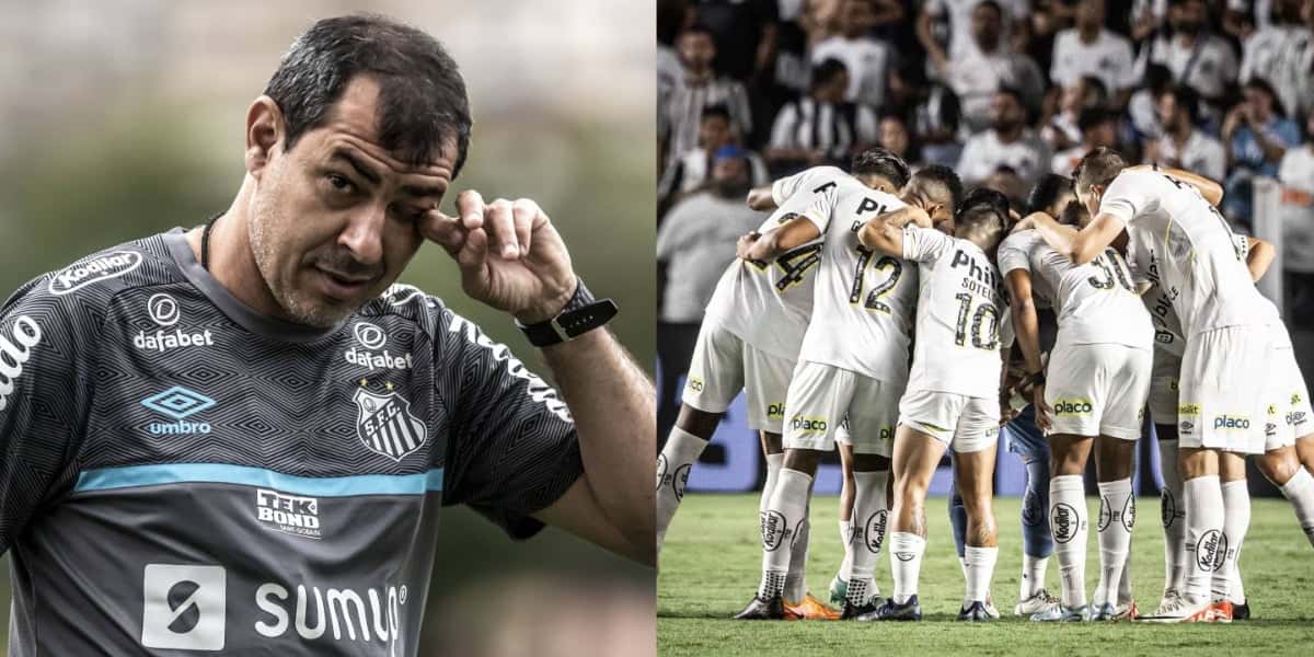Carille é treinador do Santos - Foto: Montagem