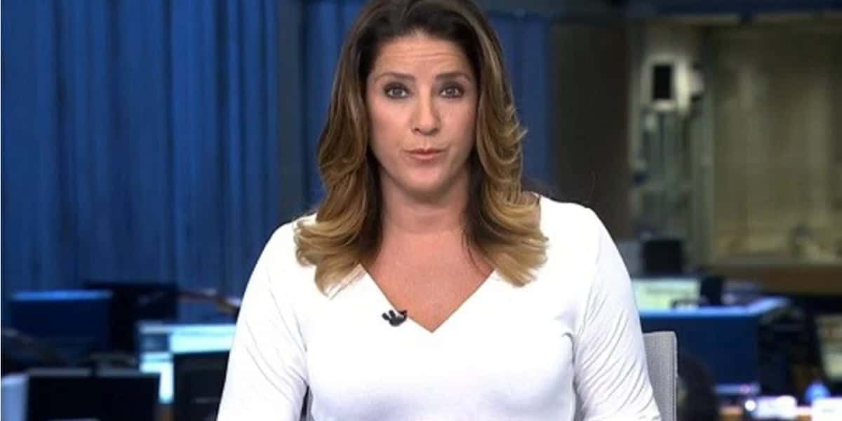 Christiane Pelajo quando apresentava o Jornal da Globo - Foto: Internet