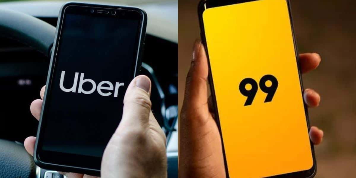 Uber / 99 - Foto Internet