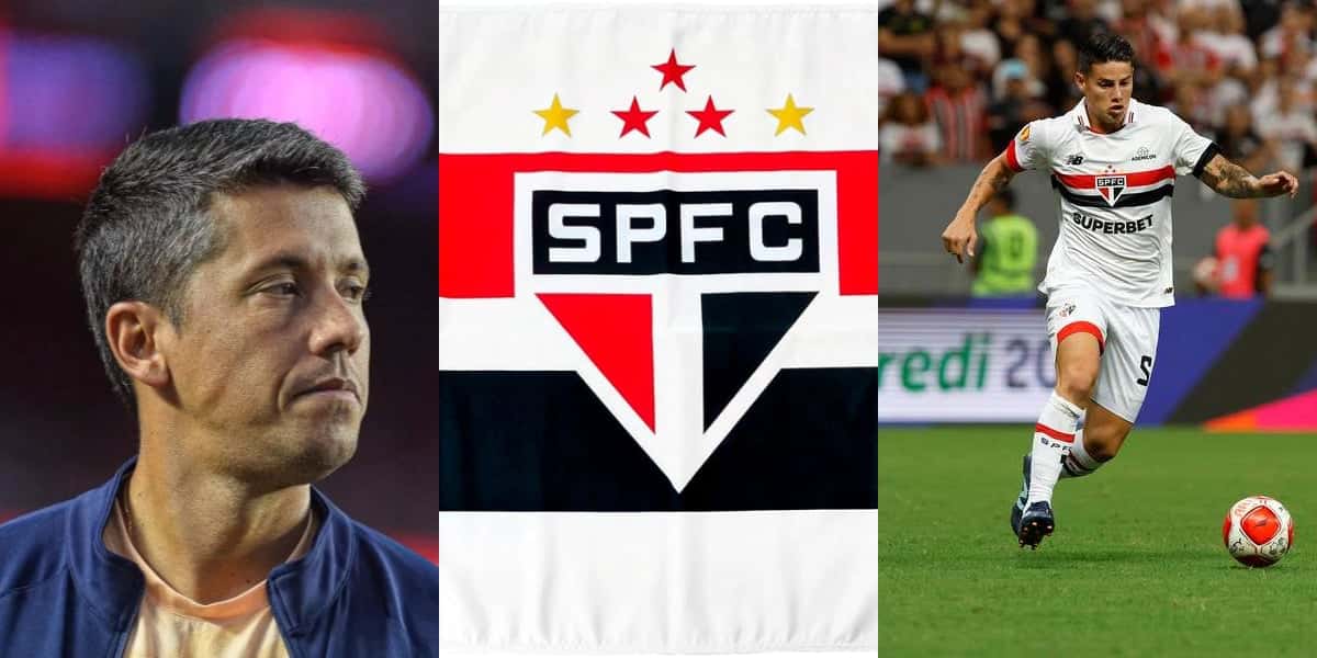 Carpini fala sobre James Rodríguez no São Paulo (Foto: Divulgação)