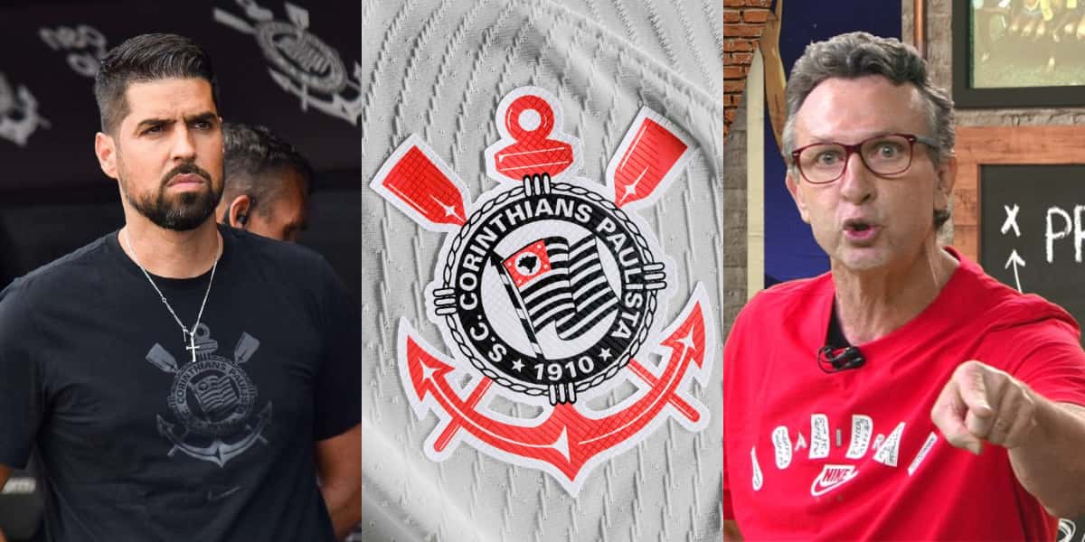 António Oliveira é pego de surpresa com notícia de Neto para o Corinthians (Foto: Montagem TV Foco).