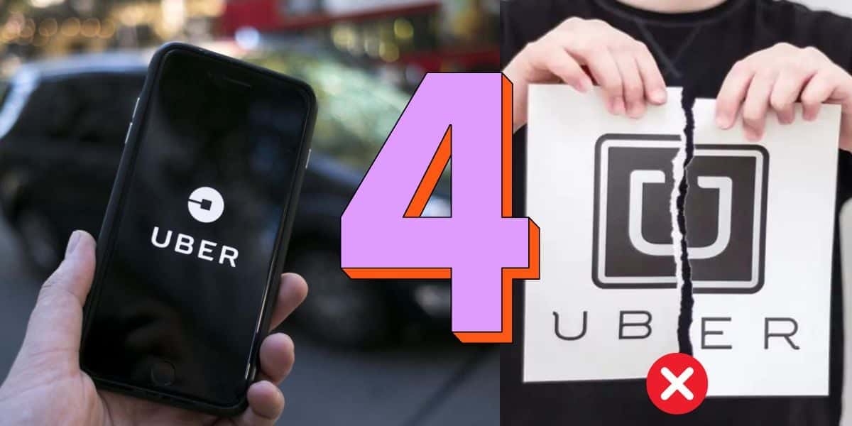 Fim de 4 serviços da Uber (Foto: Reprodução / Canva)