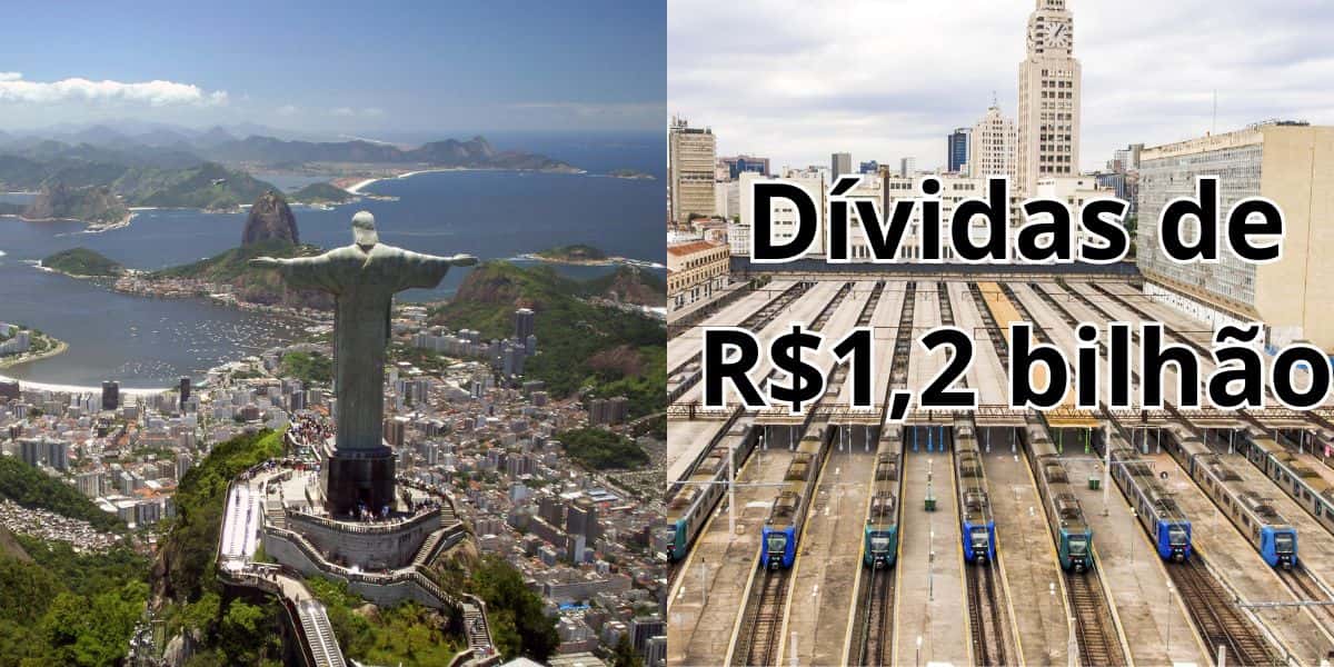 Gigante dos transportes do RJ confirma risco de falência (Reprodução: Montagem TV Foco)