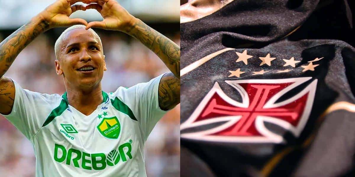 Deyverson - Vasco (Foto: Reprodução, Montagem - TV Foco)