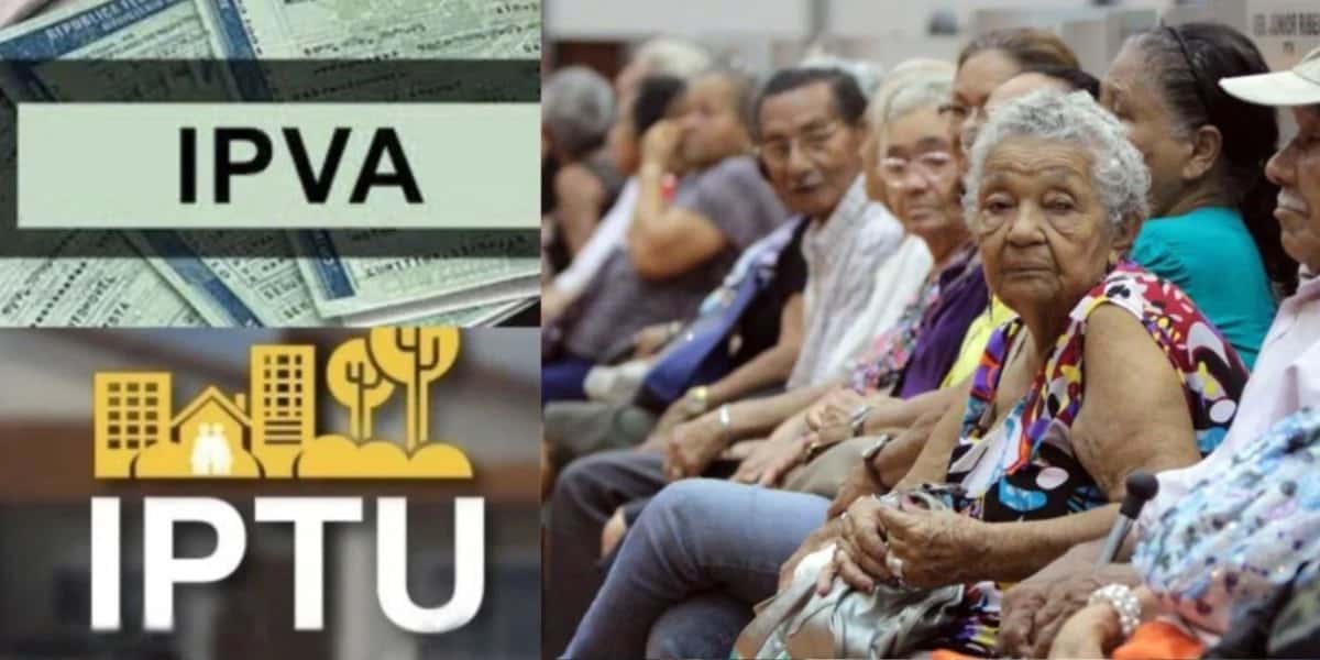 Isenção do IPTU, IPVA e lei em VIGOR para idosos - Foto: Internet