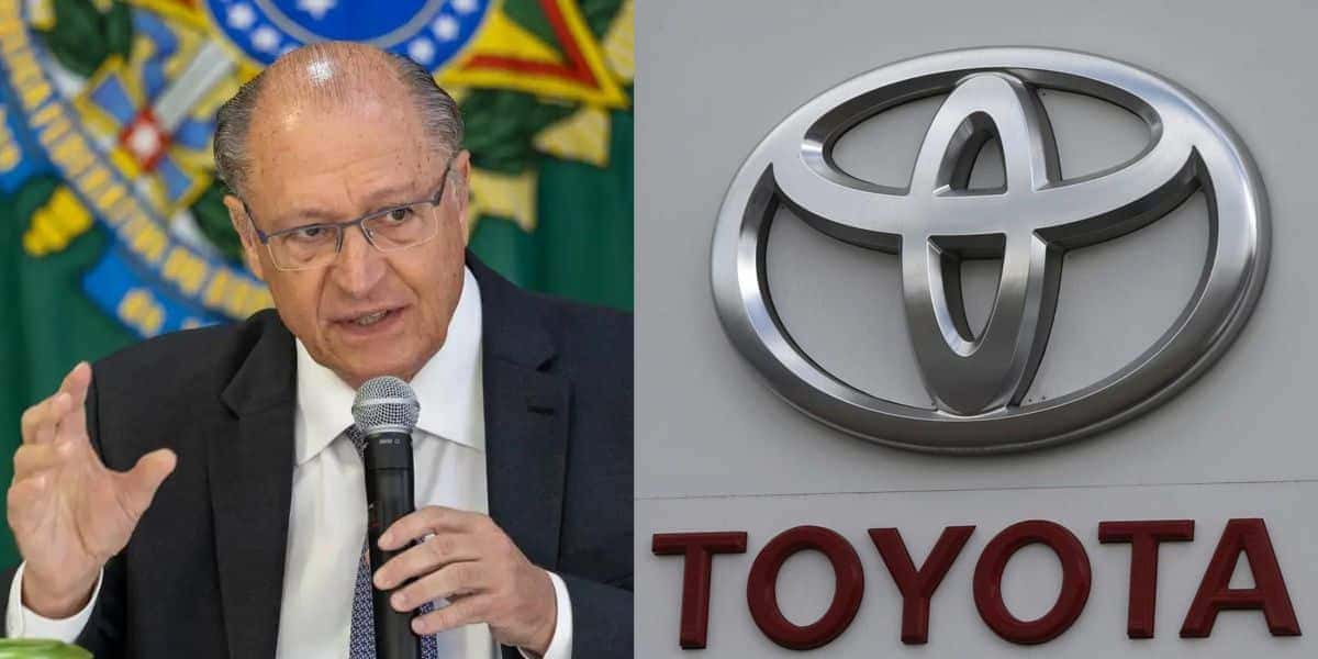 Alckmin e Toyota - Foto Reprodução Internet