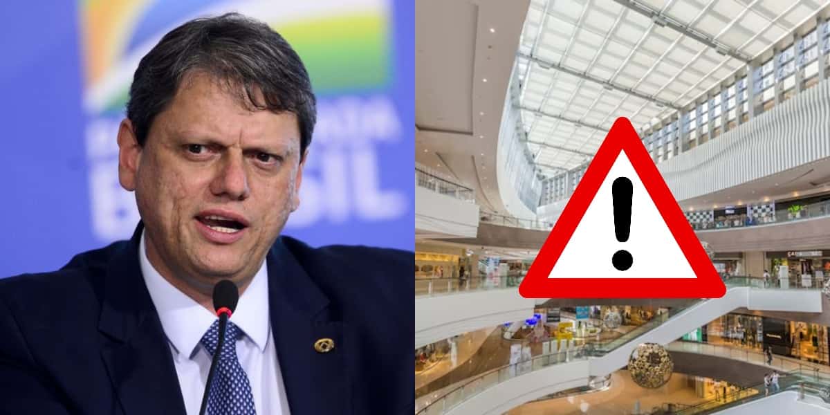 Tarcísio de Freitas dá canetada que afeta shoppings (Foto: Marcelo Camargo/Agência Brasil)