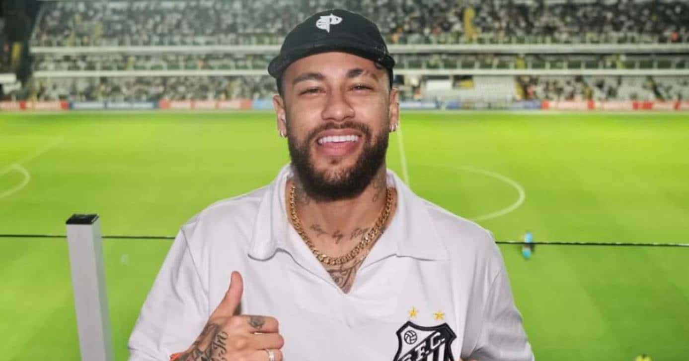 Santos é o time de coração de Neymar (Foto: Divulgação/Santos)
