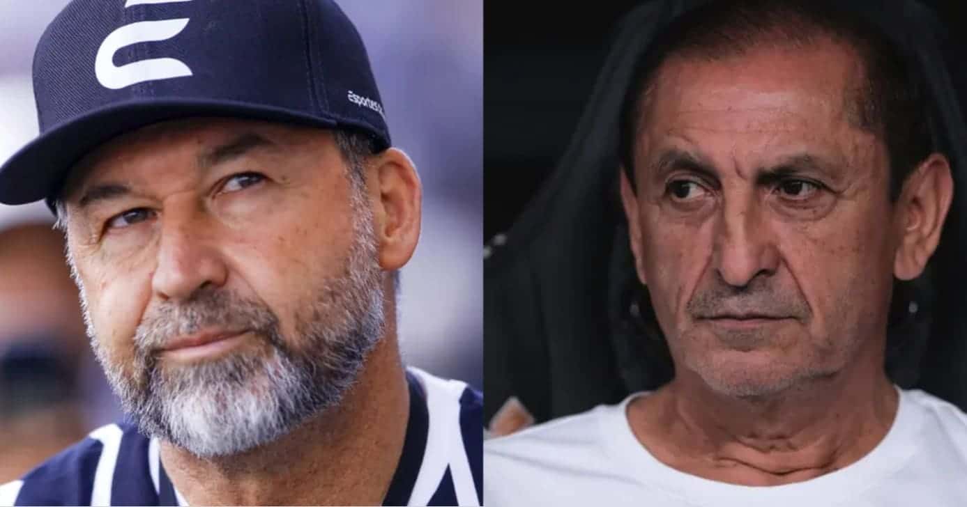 Augusto Melo e Ramón Díaz no Corinthians - (Montagem / TV FOCO)