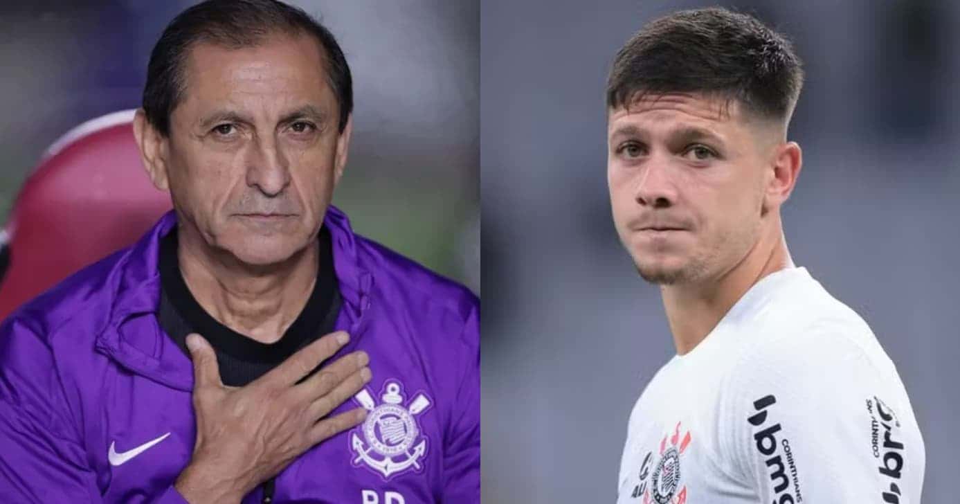 Corinthians: Ramón Díaz sofre com veredito de saída de Garro (Foto: Reprodução/Montagem TV Foco)