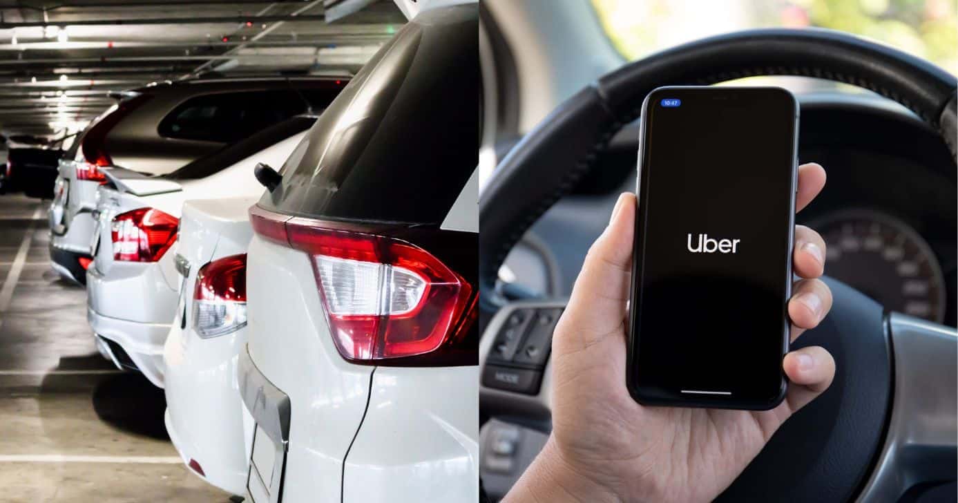 Carros e Uber (Foto: Divulgação)