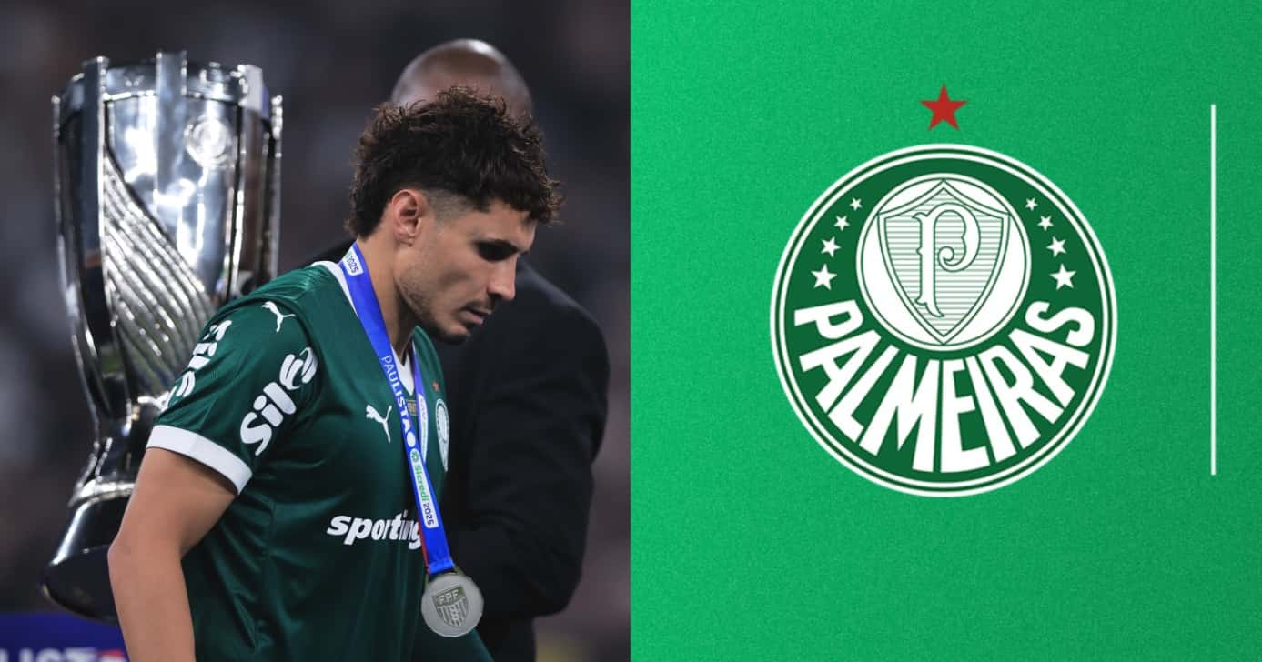 Adeus de Raphael Veiga já tem data marcada no Palmeiras - (Montagem / TV FOCO)